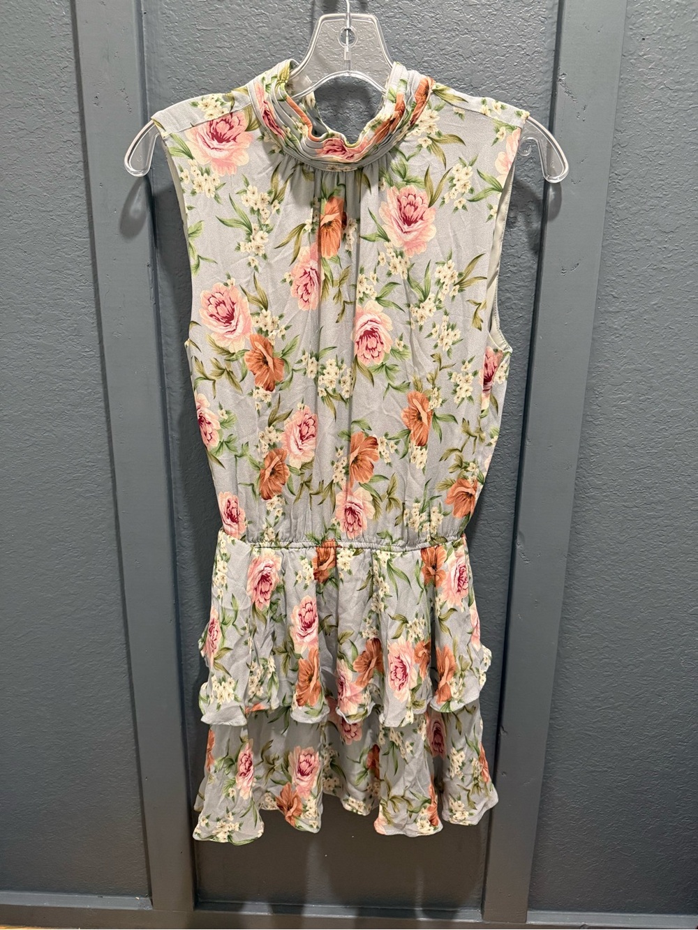 Yumi Kim Kiss Me Dress in Daydream Slate - Size Small